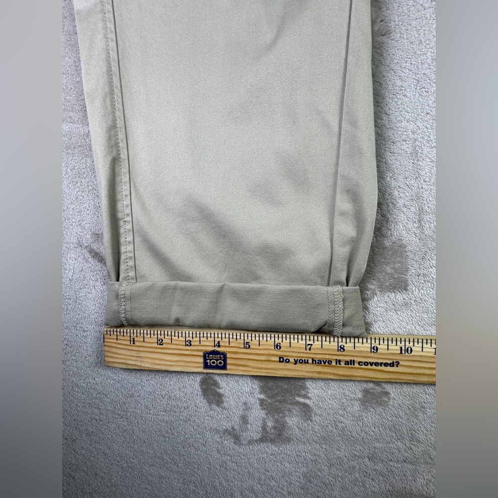 J Jill Pants Womens Size 26W Khaki Chino‎ Pocket Straight Leg Ankle Trouser - Picture 9 of 12